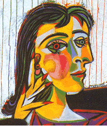 Portrait of Dora Maar Seated - Edited 2