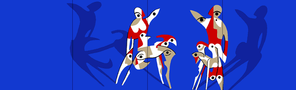 Centaur Painting 12 - The Polytych