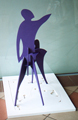 Centaur Sculpture Purple 4